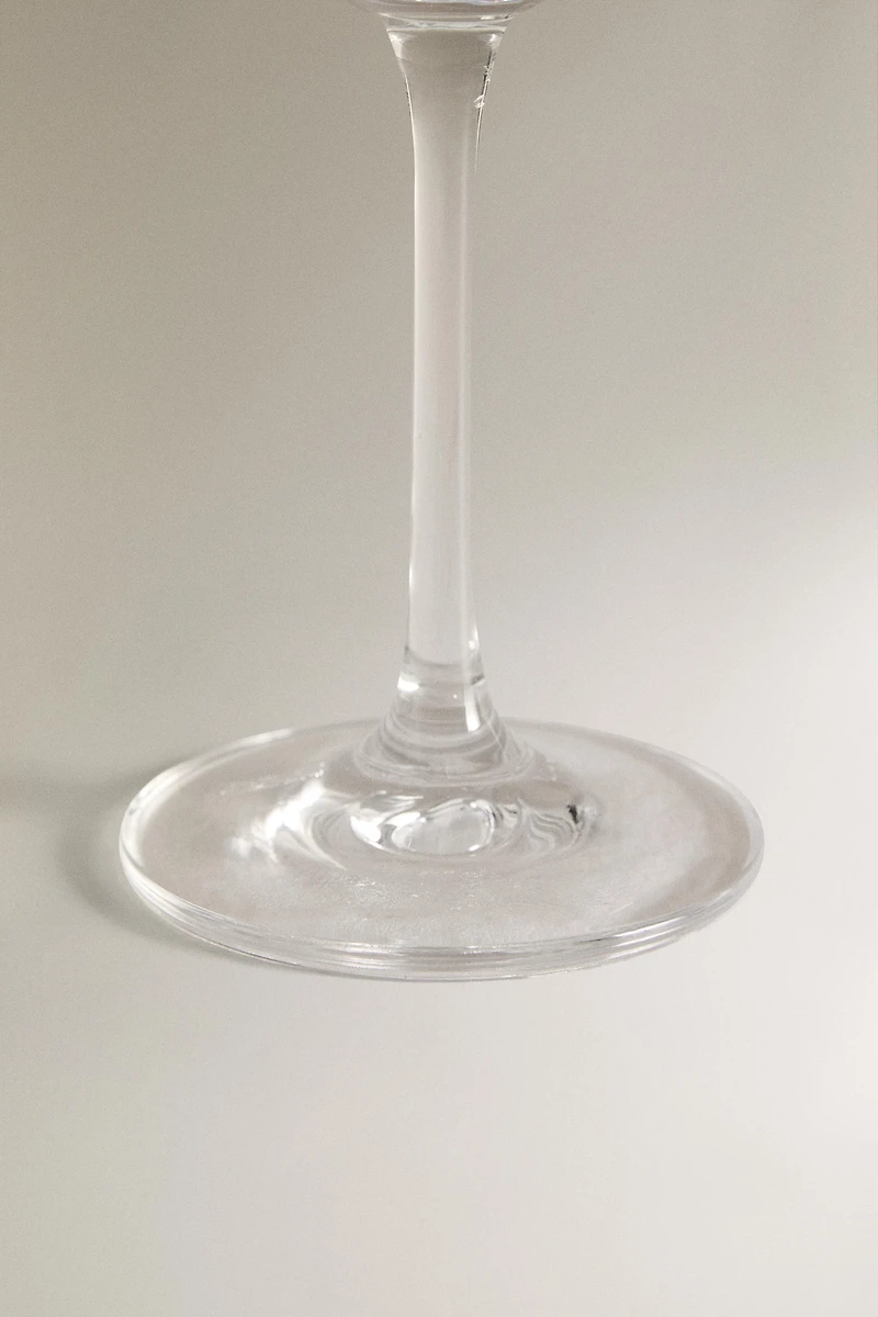 VERRE À VIN CRISTALLIN RELIEF