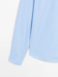 Regular-fit 100% cotton shirt