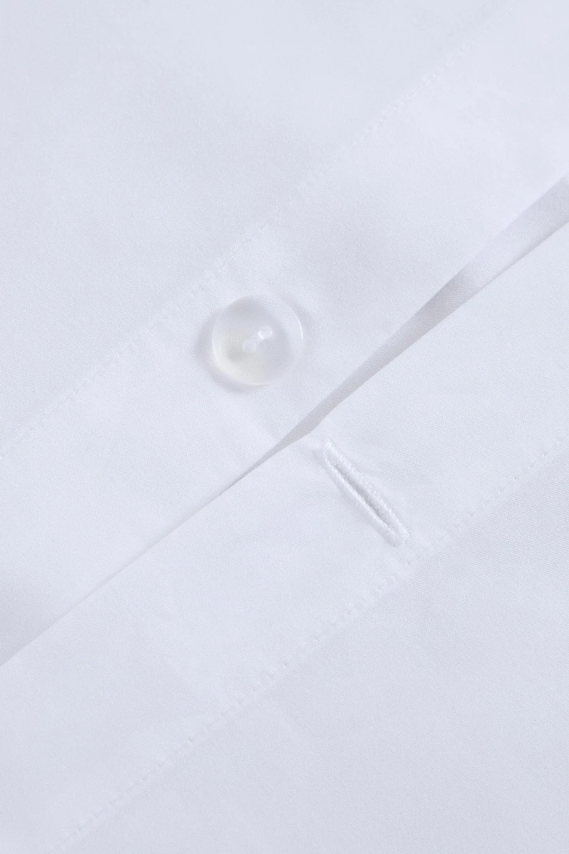 PERCALE DUVET COVER (500 THREAD COUNT)