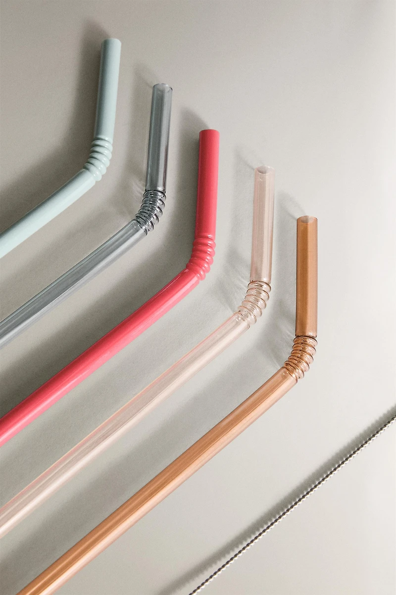 SET OF COLORED TRITAN™ STRAWS (SET OF 5)