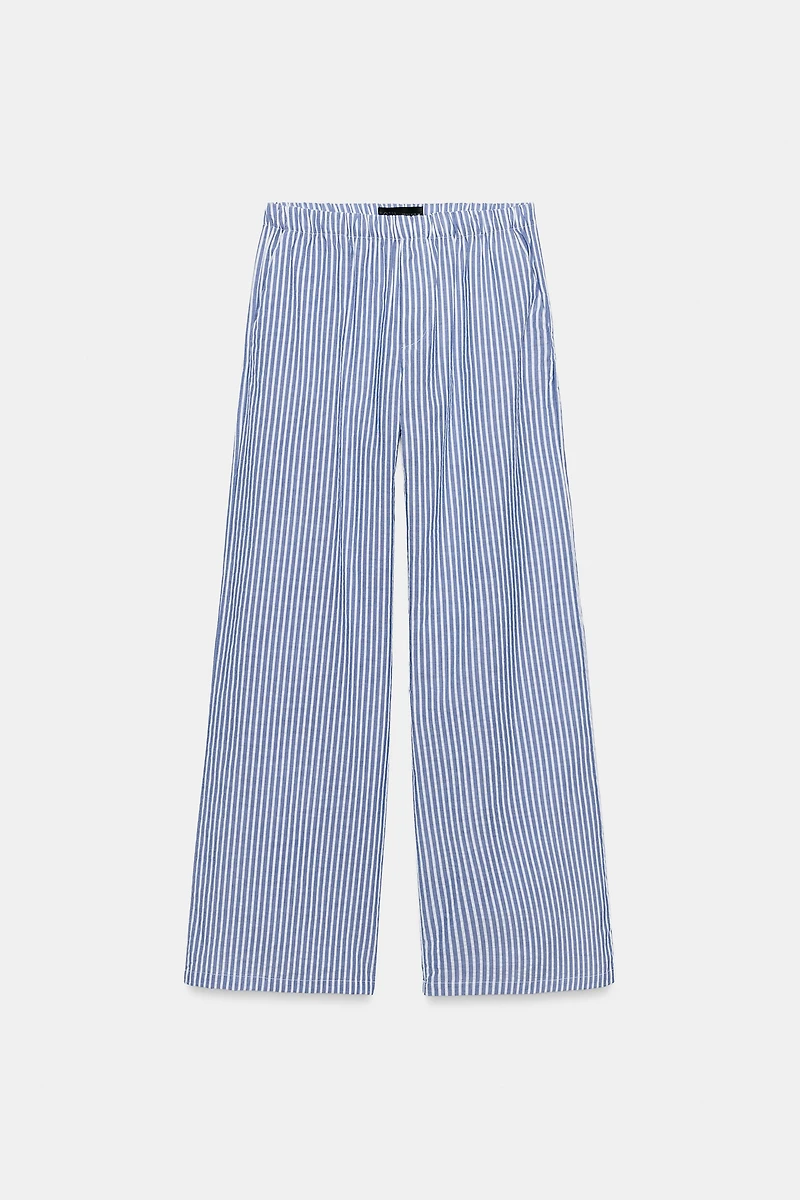 STRIPED PAJAMA PANTS