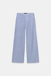 STRIPED PAJAMA PANTS