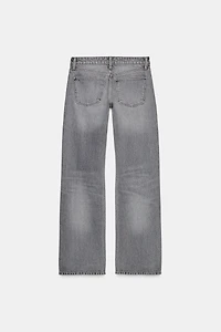 TRF WIDE LEG LOW RISE JEANS