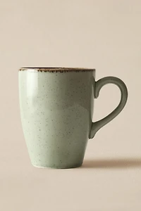 TASSE PORCELAINE BORD VIEILLI