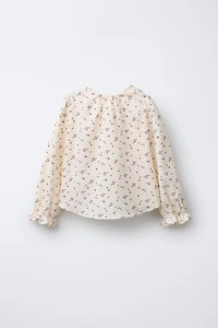 FLORAL PRINT BLOUSE