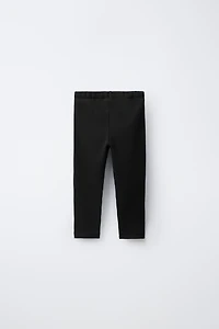 PLAIN LEGGINGS WITH LABEL