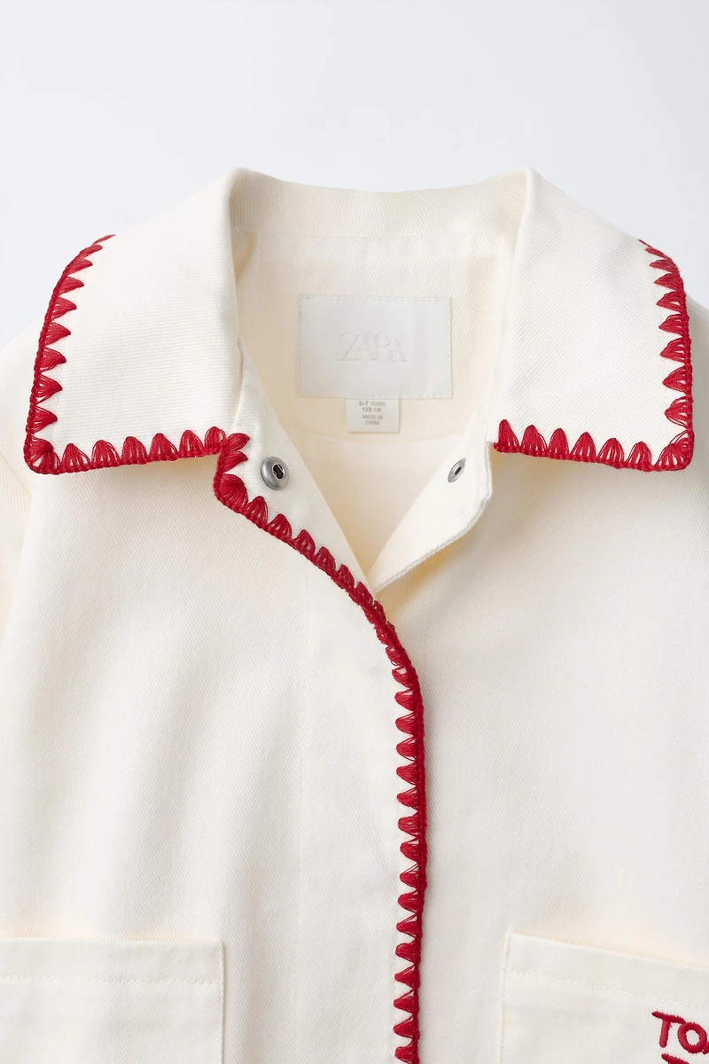 EMBROIDERED WORKER JACKET