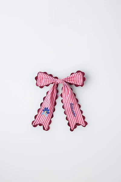CHOUCHOU PINCE NOEUD SISSEL EDELBO X ZARA KIDS