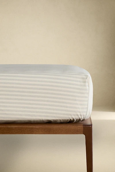 DRAP-HOUSSE ENFANT RAYURES