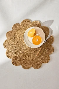 SET DE TABLE ROTIN FLEUR