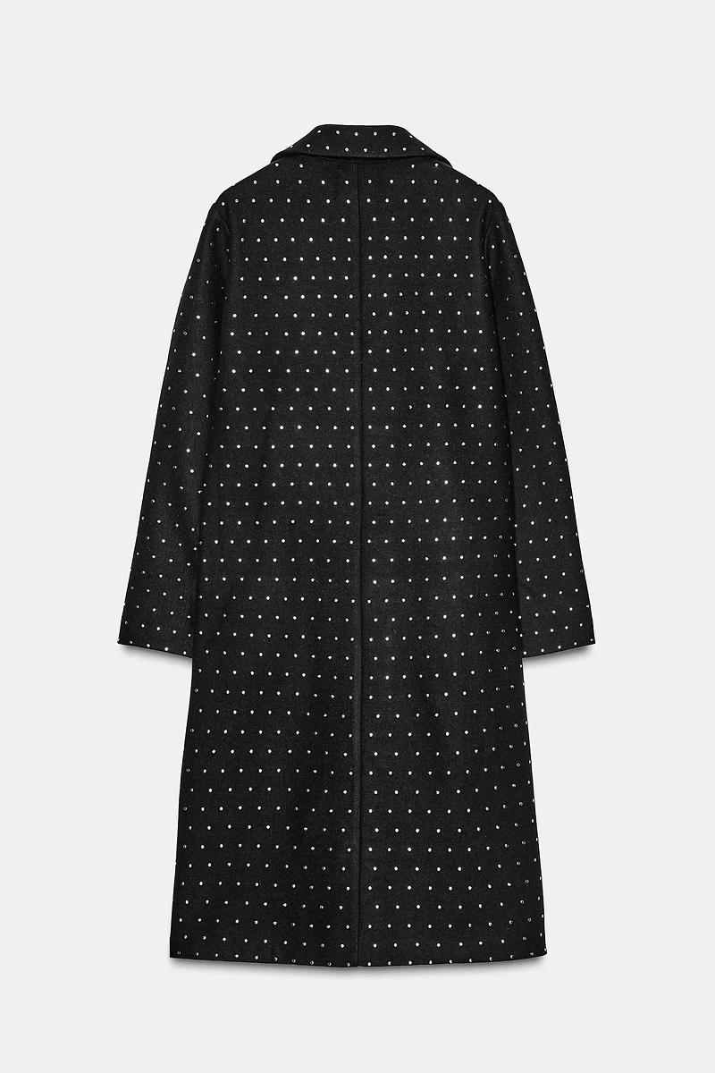 MANTEAU DOUX PAILLETTES