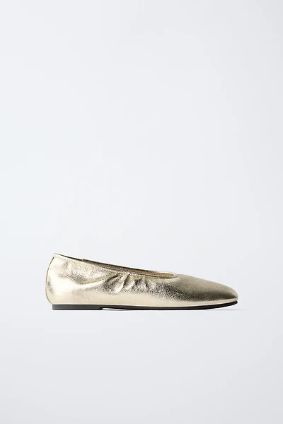 BALLERINES MÉTALLISÉES