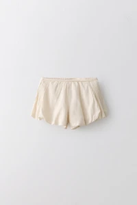 LIMITED EDITION LINEN COTTON BLOOMER SHORTS (6-10 YRS)