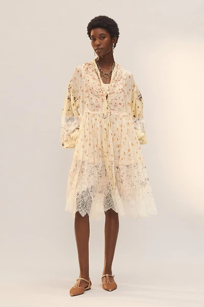 LIMITED EDITION PRINTED PATCHWORK DRESS