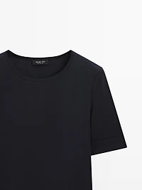 Cotton blend T-shirt