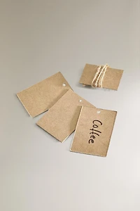 BOROSILICATE GLASS AND WOOD STORAGE JAR