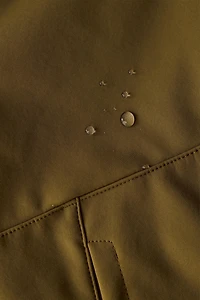 HOODED TECHNICAL JACKET