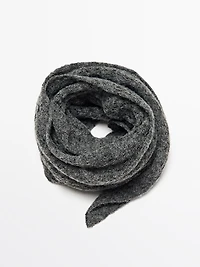 Foulard cravate en maille