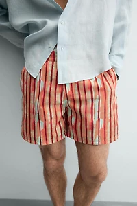 STRIPED SWIMSUIT