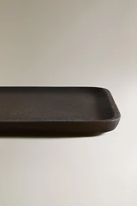 BLACK METAL TRAY
