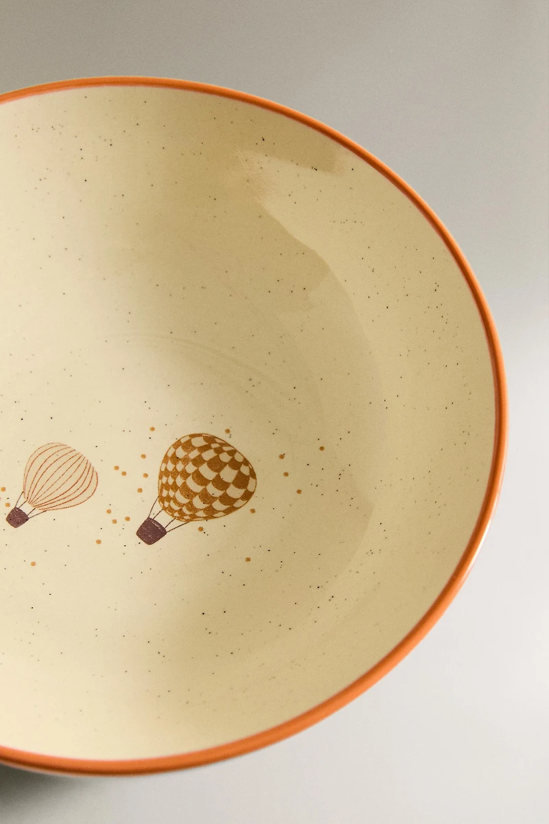 BOL ENFANT CÉRAMIQUE BALLONS