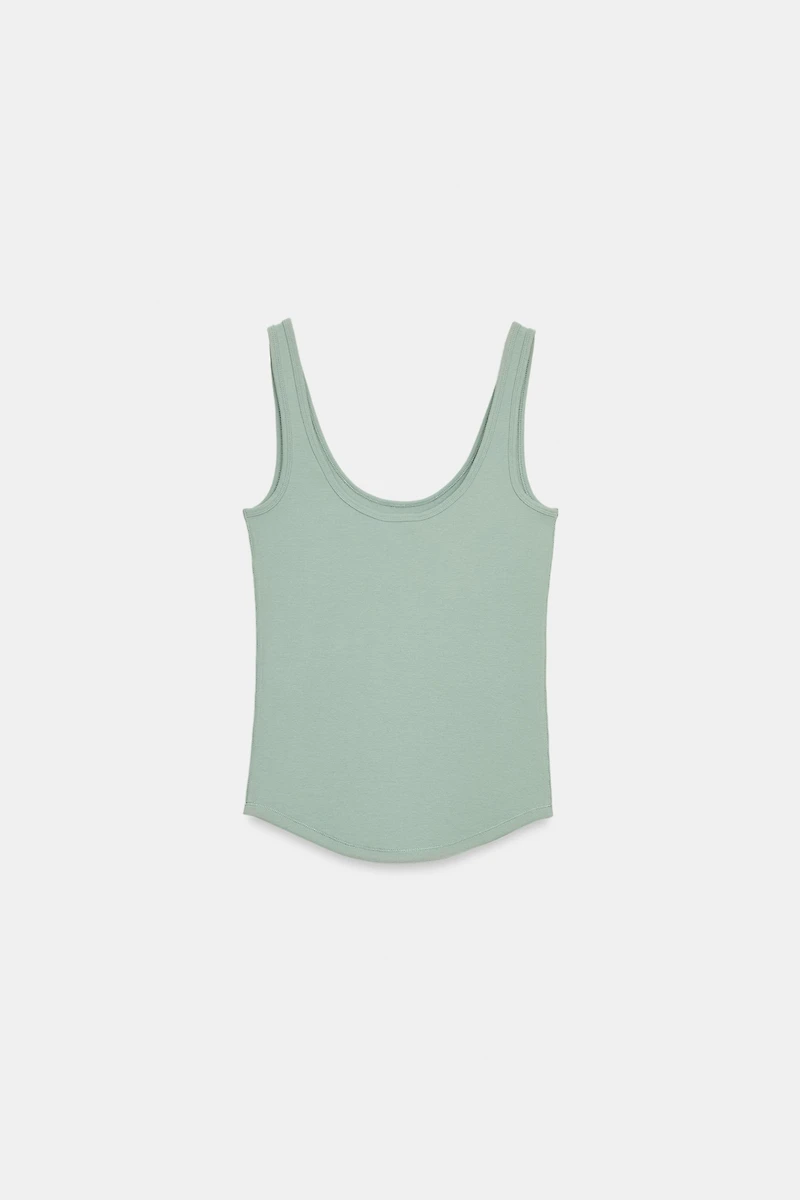 COTTON TANK TOP