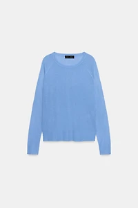 BASIC FINE KNIT JUMPER
