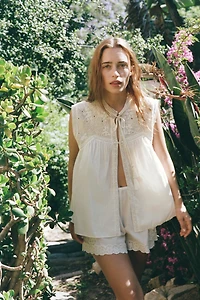 EMBROIDERED LACE TOP LIMITED EDITION