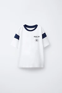 JOGGING TEXT T-SHIRT