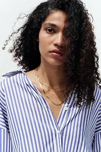 WIDE SLEEVE POPLIN SHIRT