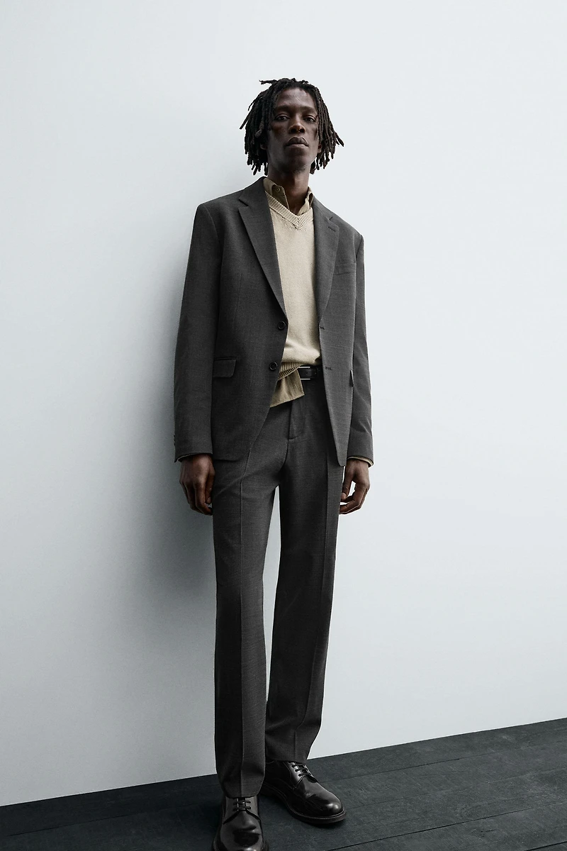 WOOL SUIT BLAZER