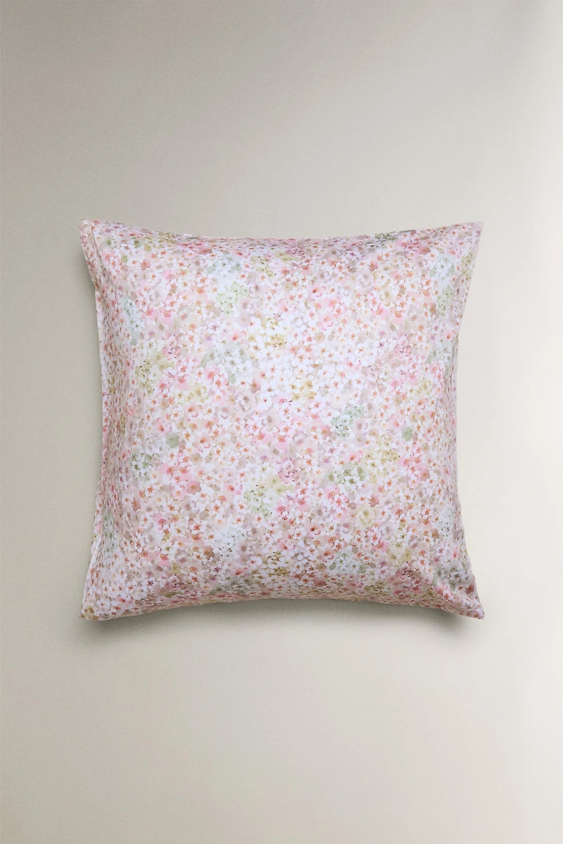 TAIE D’OREILLER IMPRIMÉ FLORAL