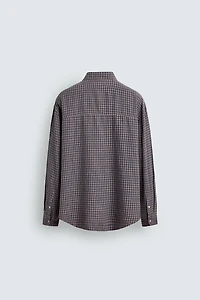 PLAID WESTERN SHIRT