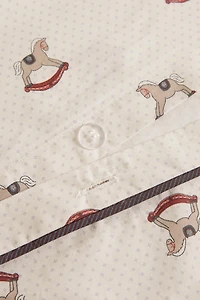 CHILDREN'S CHRISTMAS HORSE DUVET COVER