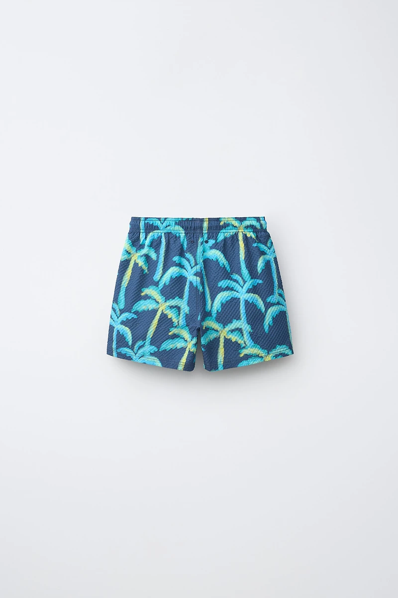 SHORT DE BAIN PALMIERS (6-14 ANS)