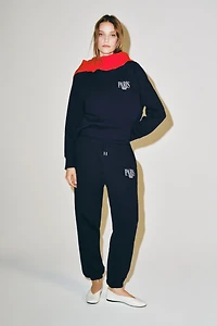 TEXT JOGGER PANTS