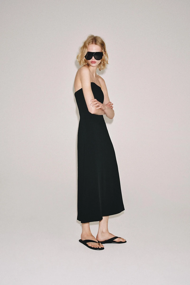 ZW COLLECTION STRAPLESS DRESS