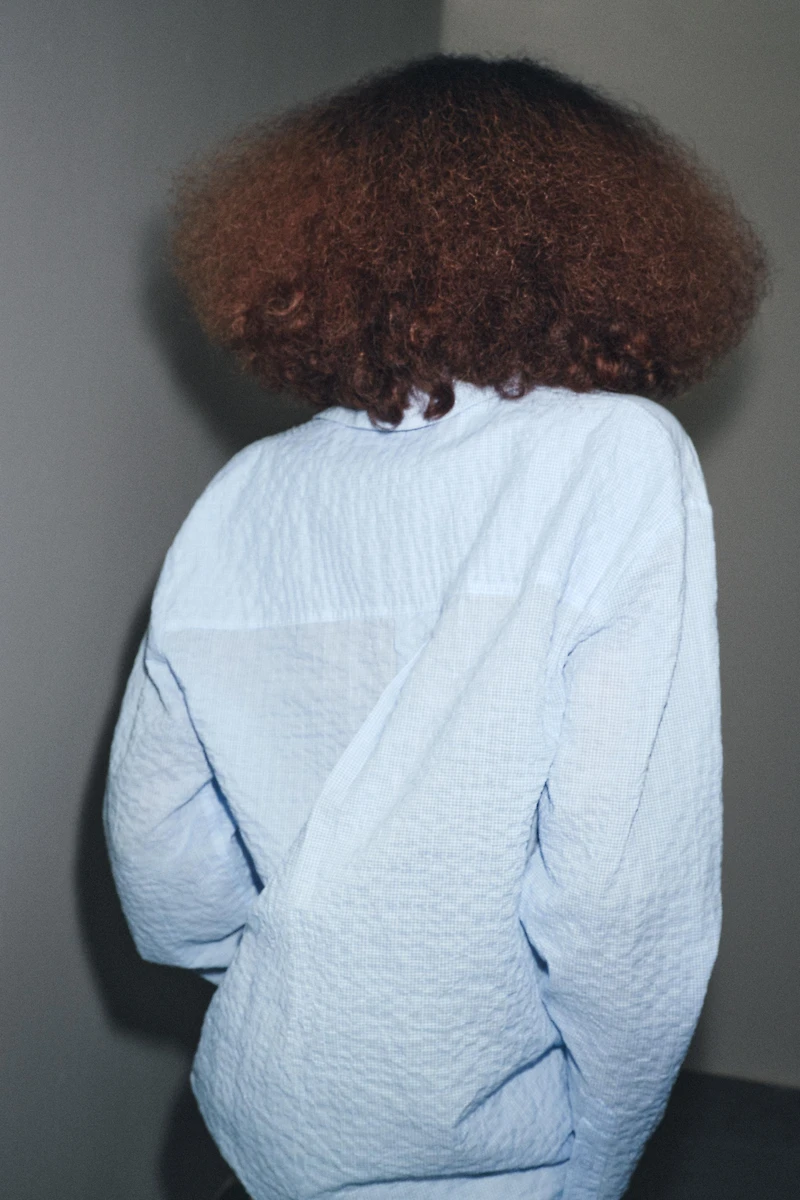 CHEMISE OVERSIZE STRUCTURÉE ZW COLLECTION