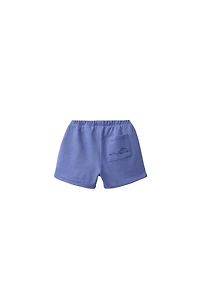 TWO-PACK OF STRIPED AND PLAIN BERMUDA SHORTS