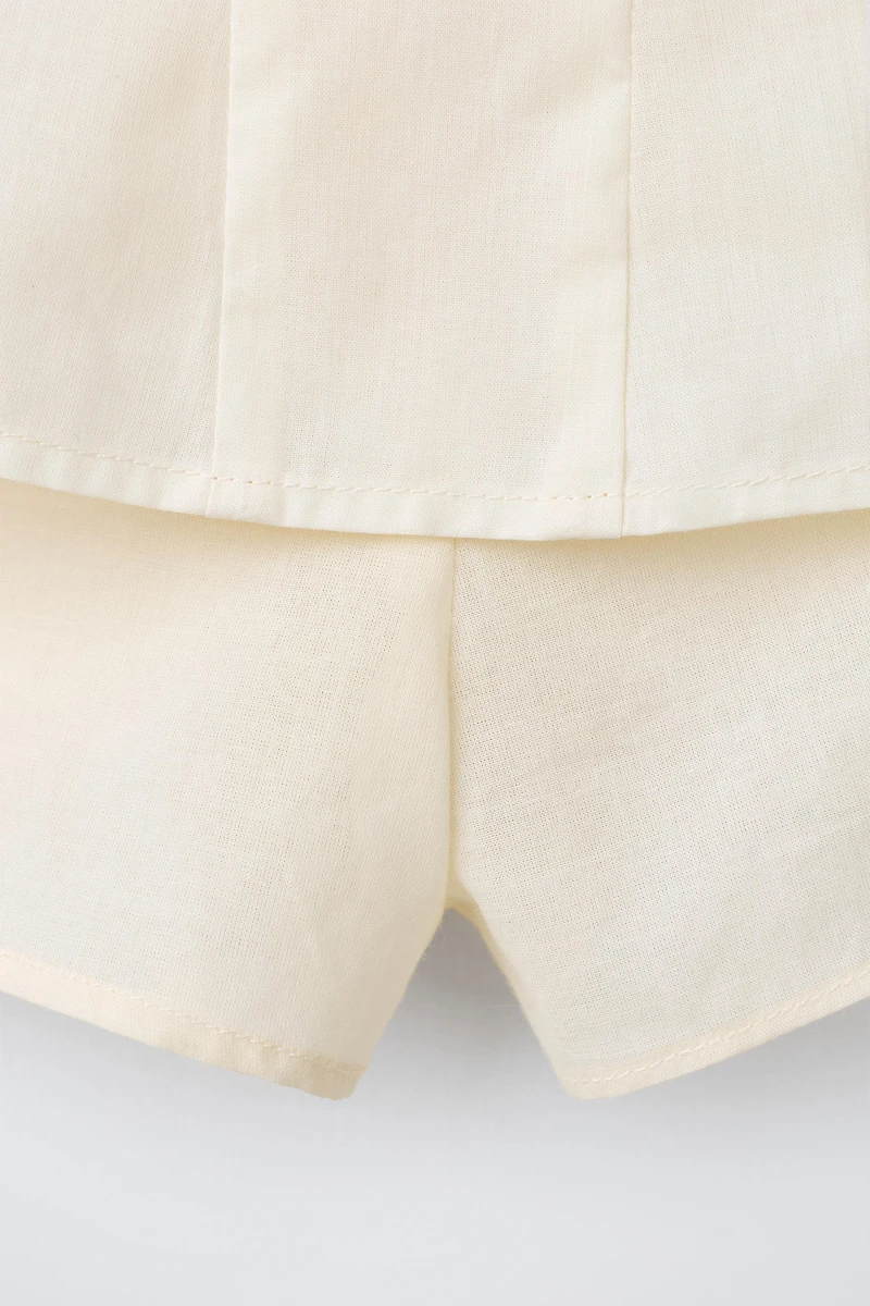 LACE TRIM SKIRT