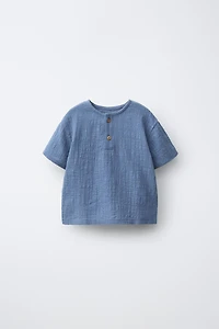 CHEMISE BIMATIÈRE TEXTURÉE