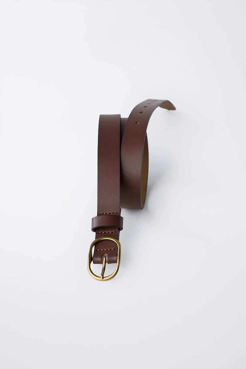 CEINTURE BOUCLE CUIR