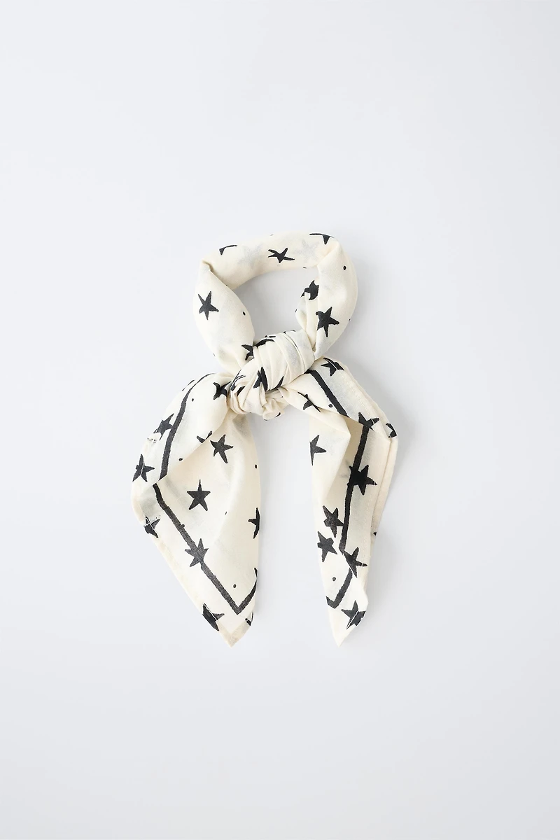BANDANA IMPRIMÉ ÉTOILES