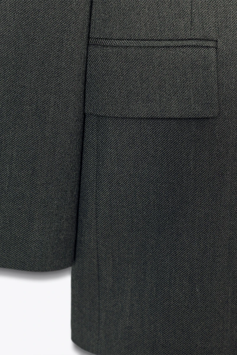 VESTE OVERSIZE AVEC LAINE ZW COLLECTION