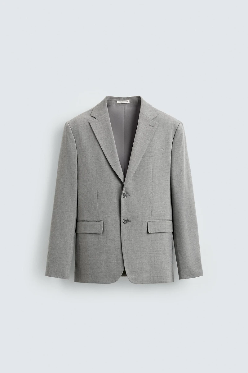 VESTE DE COSTUME STRUCTURÉE