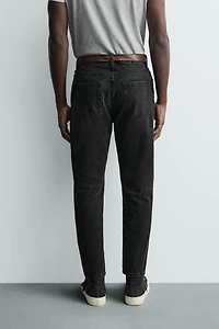 SLIM CROPPED FIT JEANS
