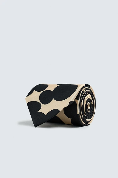 MICKEY MOUSE SILHOUETTE TIE HARRY LAMBERT FOR ZARA X DISNEY