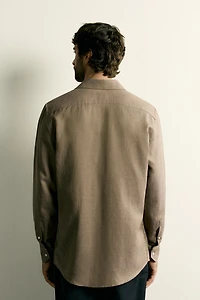 LINEN - LYOCELL REGULAR FIT SHIRT