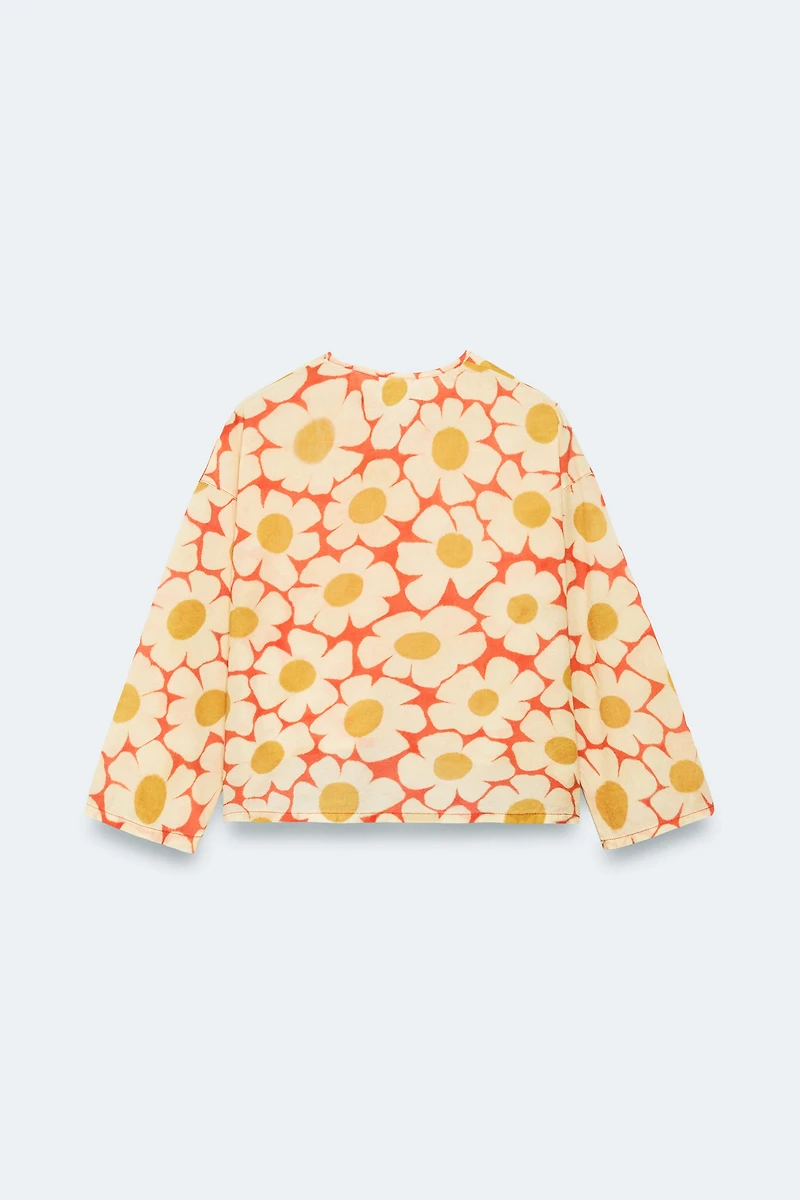 2-14 ANS/ CHEMISE À FLEURS ÉDITION LIMITÉE