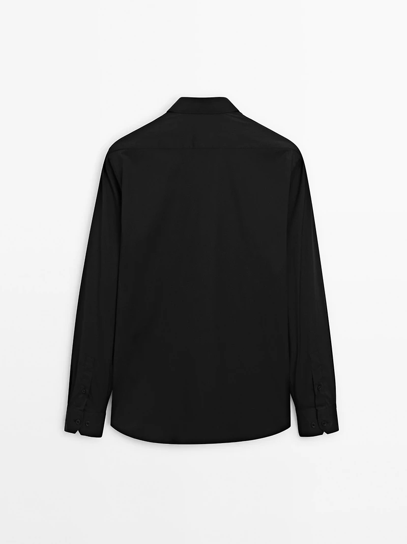 Slim fit stretch shirt